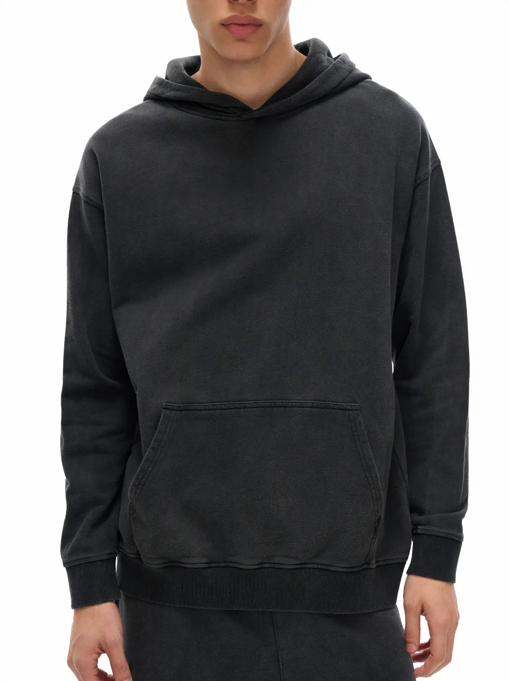 LUXURY TERMINAL - Vintage Washed Cotton Hoodie