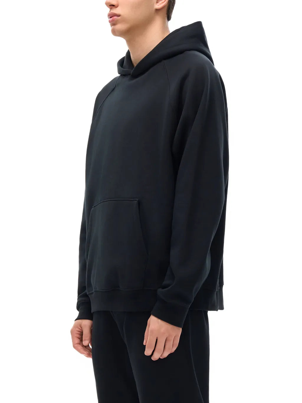 LUXURY TERMINAL - Essential Raglan Sleeve Fleece Hoodie