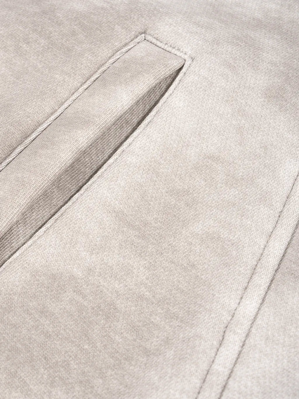 LUXURY TERMINAL - Dirty Washed Zip-Up Fleece Hoodie