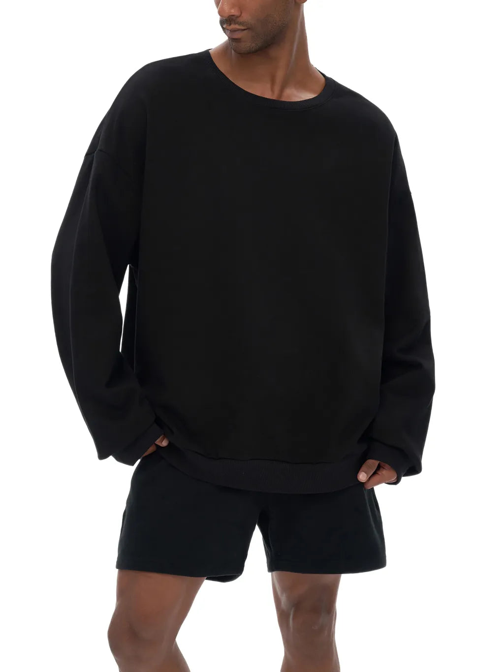 LUXURY TERMINAL - Heavyweight Drop Shoulder Sweatshirt