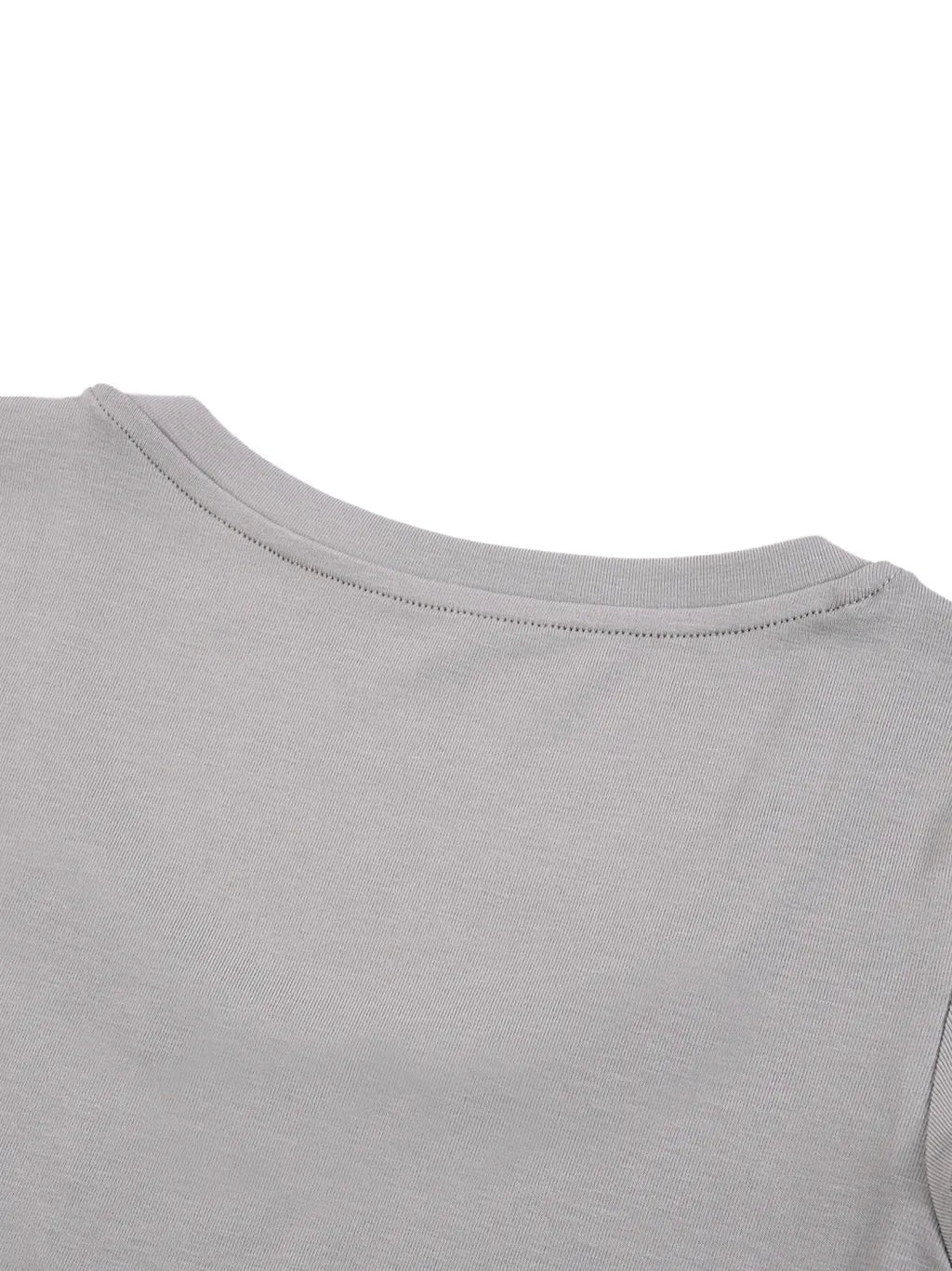 LUXURY TERMINAL - Essential V-Neck Bodycon T-Shirt