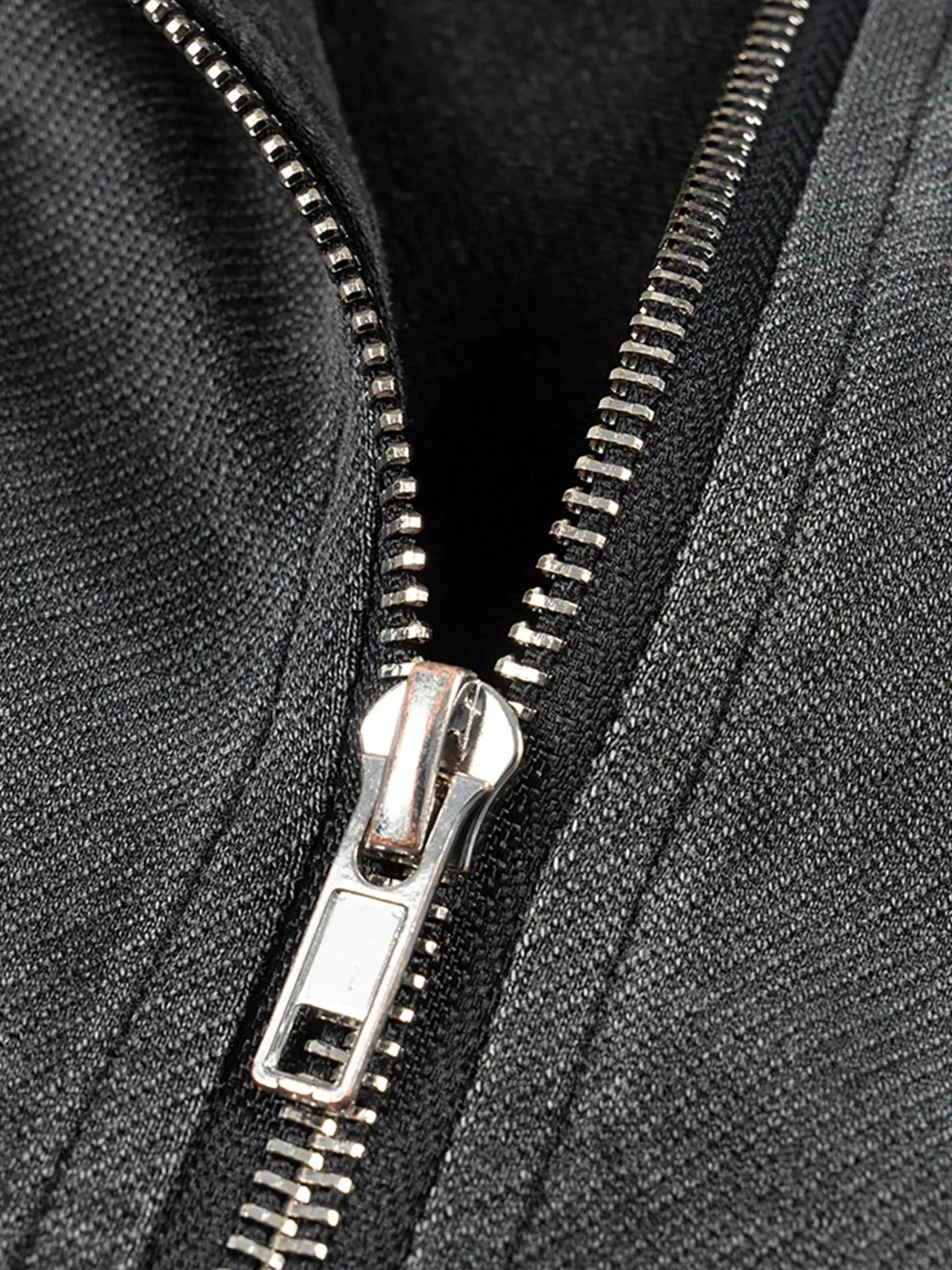 LUXURY TERMINAL - Vintage Washed Zip-Up Hooded Tank Top