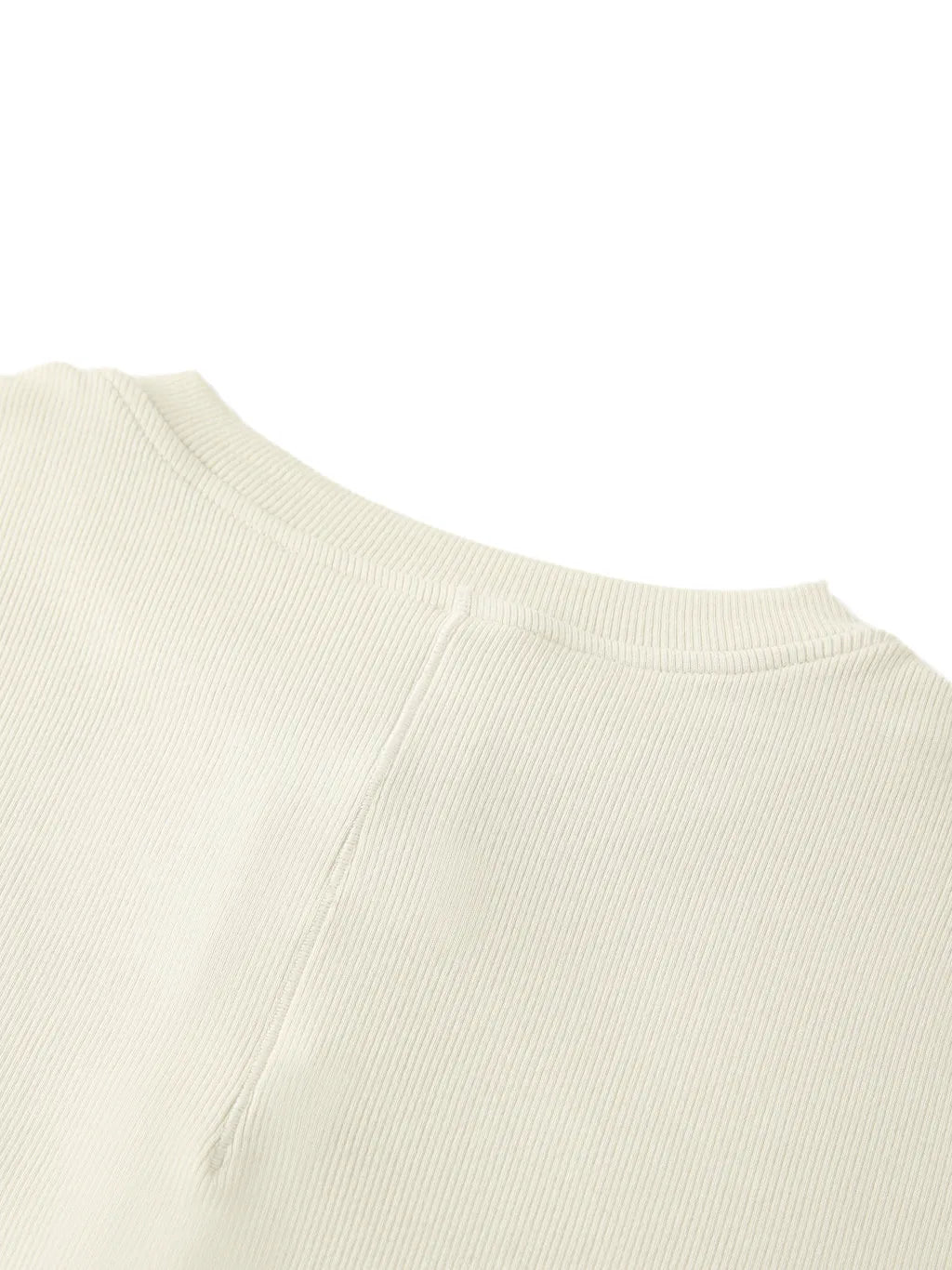 LUXURY TERMINAL - Modal Bodycon Henley Shirt