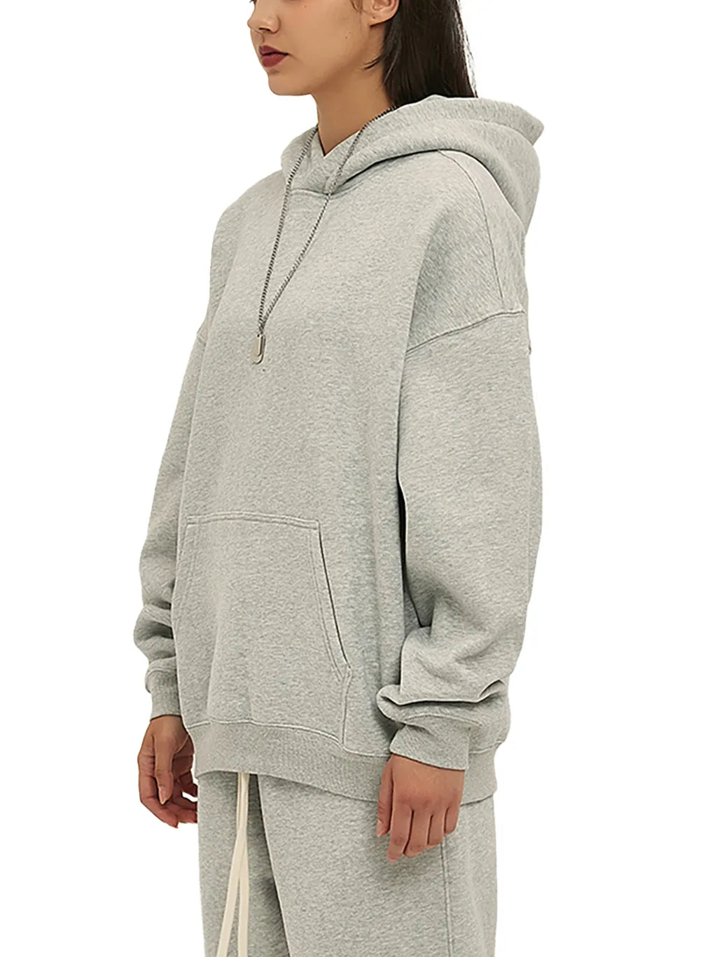 LUXURY TERMINAL - Oversize Fleeced Hoodie