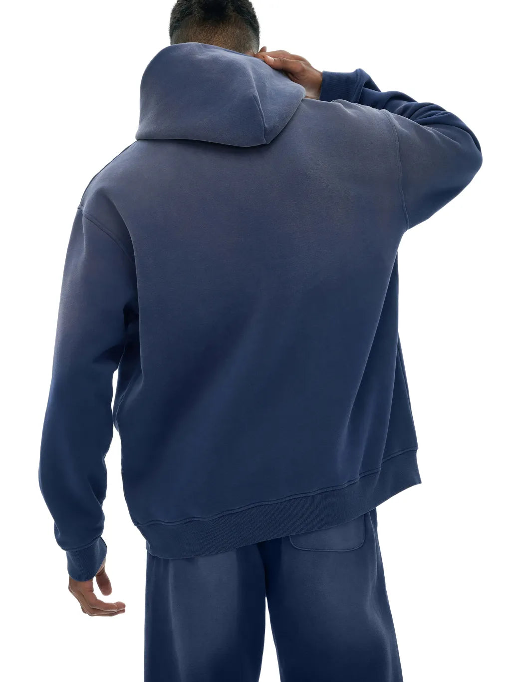 LUXURY TERMINAL - Sunfade Fleeced Hoodie