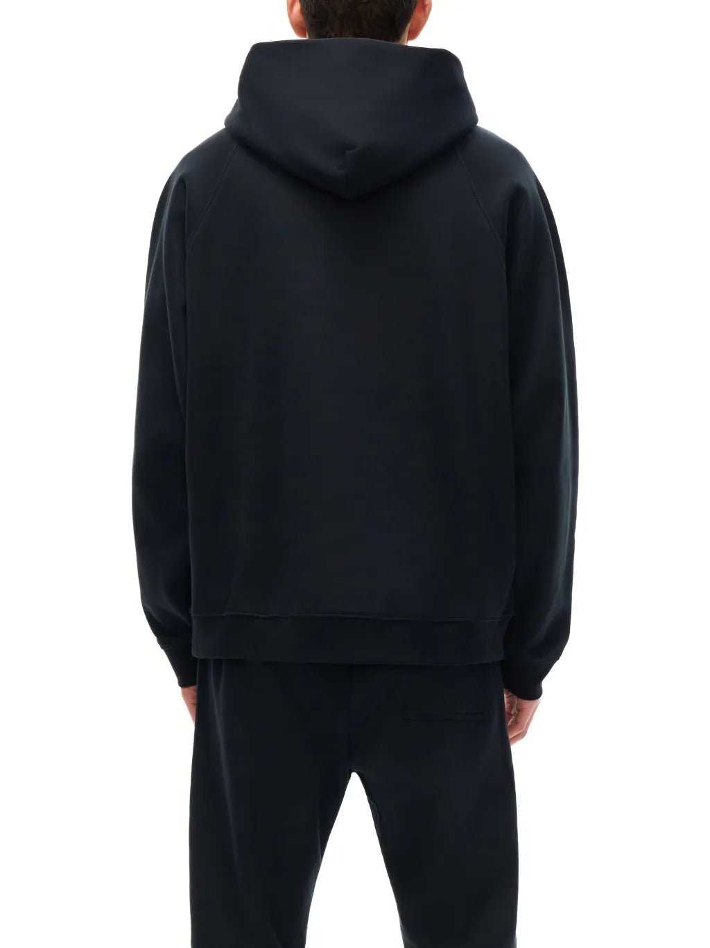 LUXURY TERMINAL - Essential Raglan Sleeve Fleece Hoodie