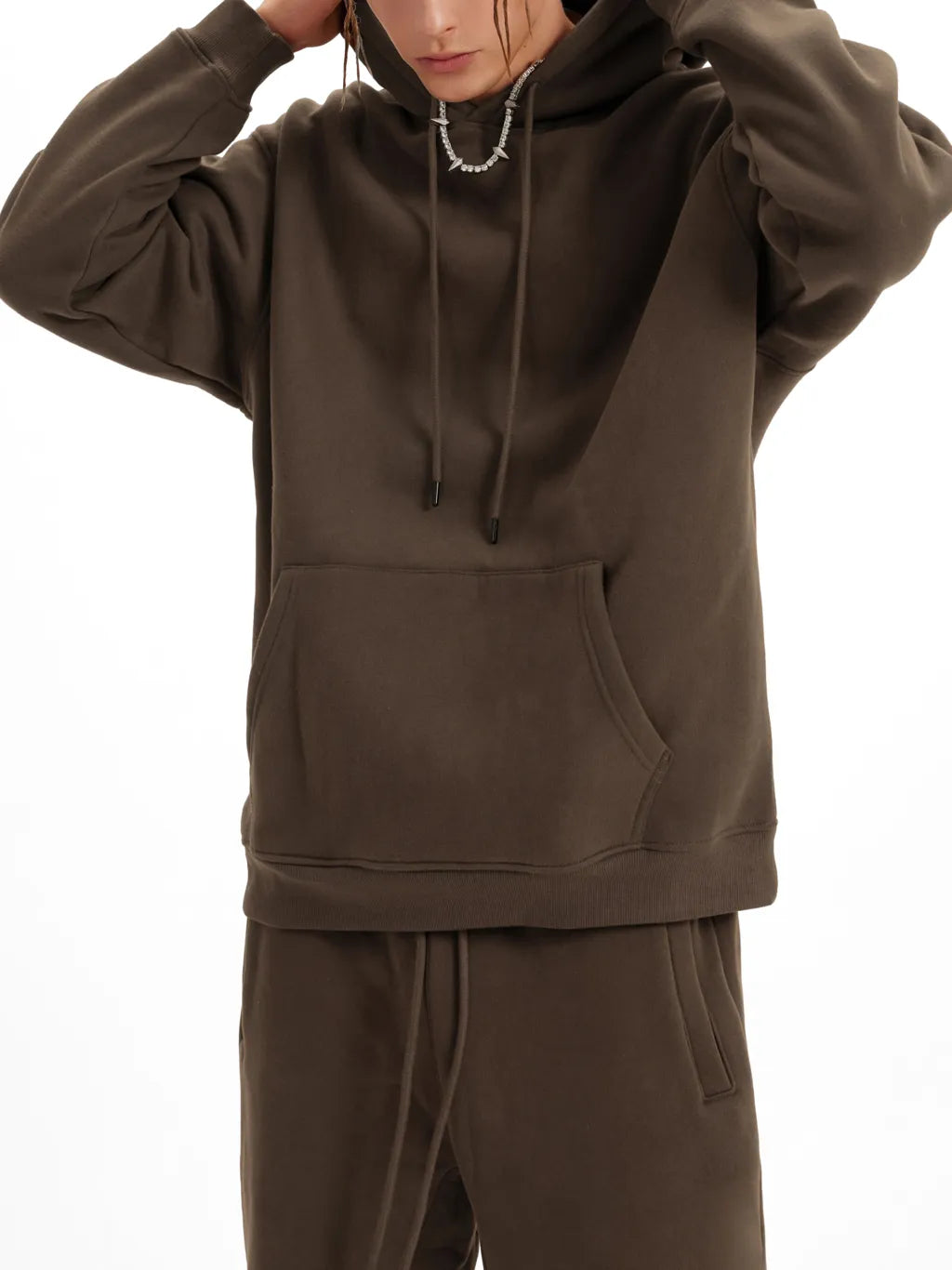 LUXURY TERMINAL - Streetwear Unisex Fleece Hoodie