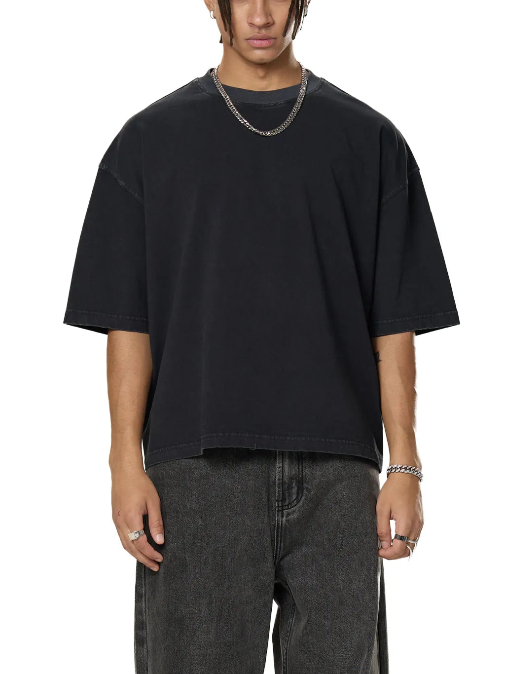 LUXURY TERMINAL - Vintage Washed Boxy T-Shirt