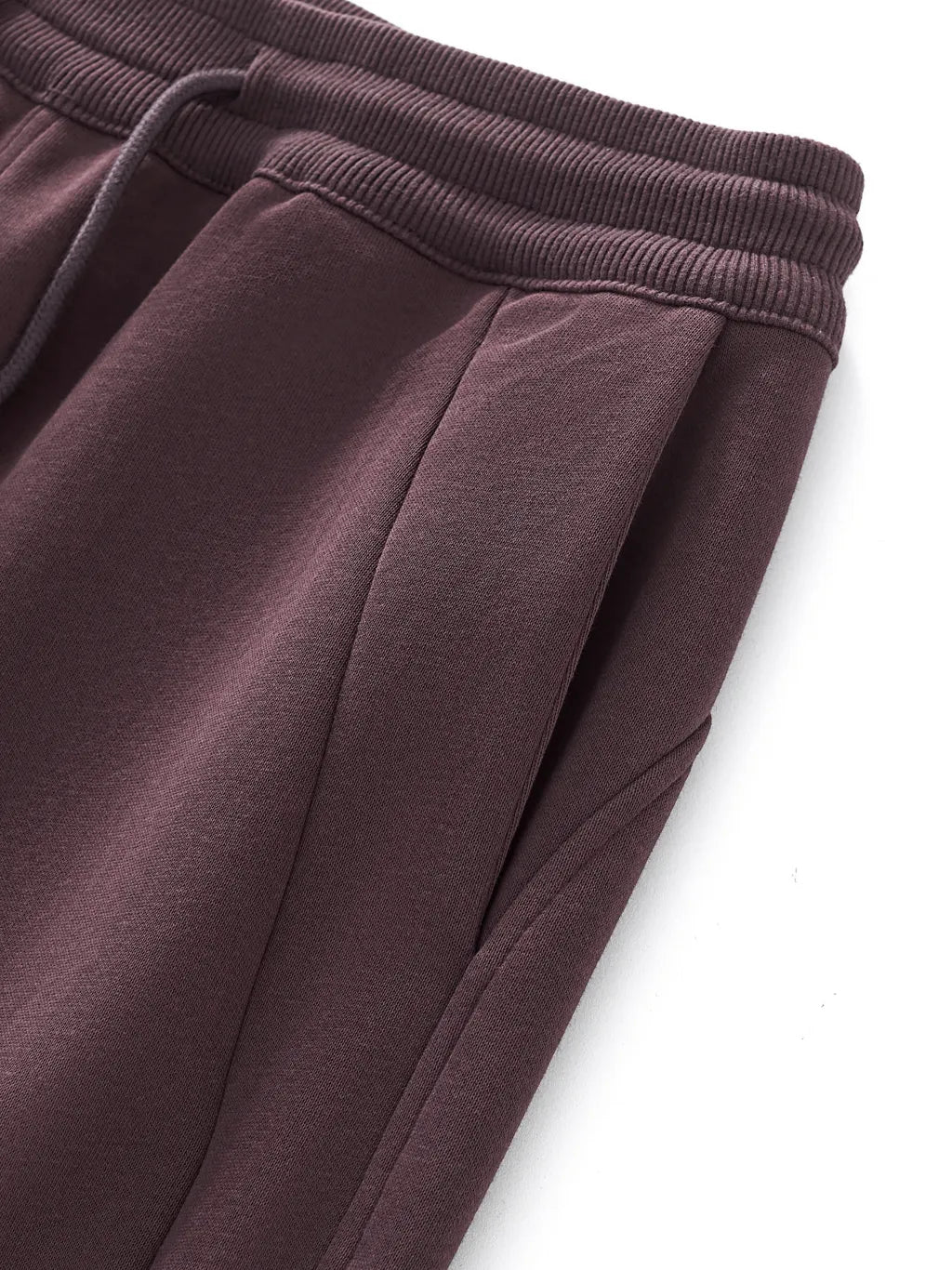 LUXURY TERMINAL - Essential Drawstring Straight-Leg Sweatpants