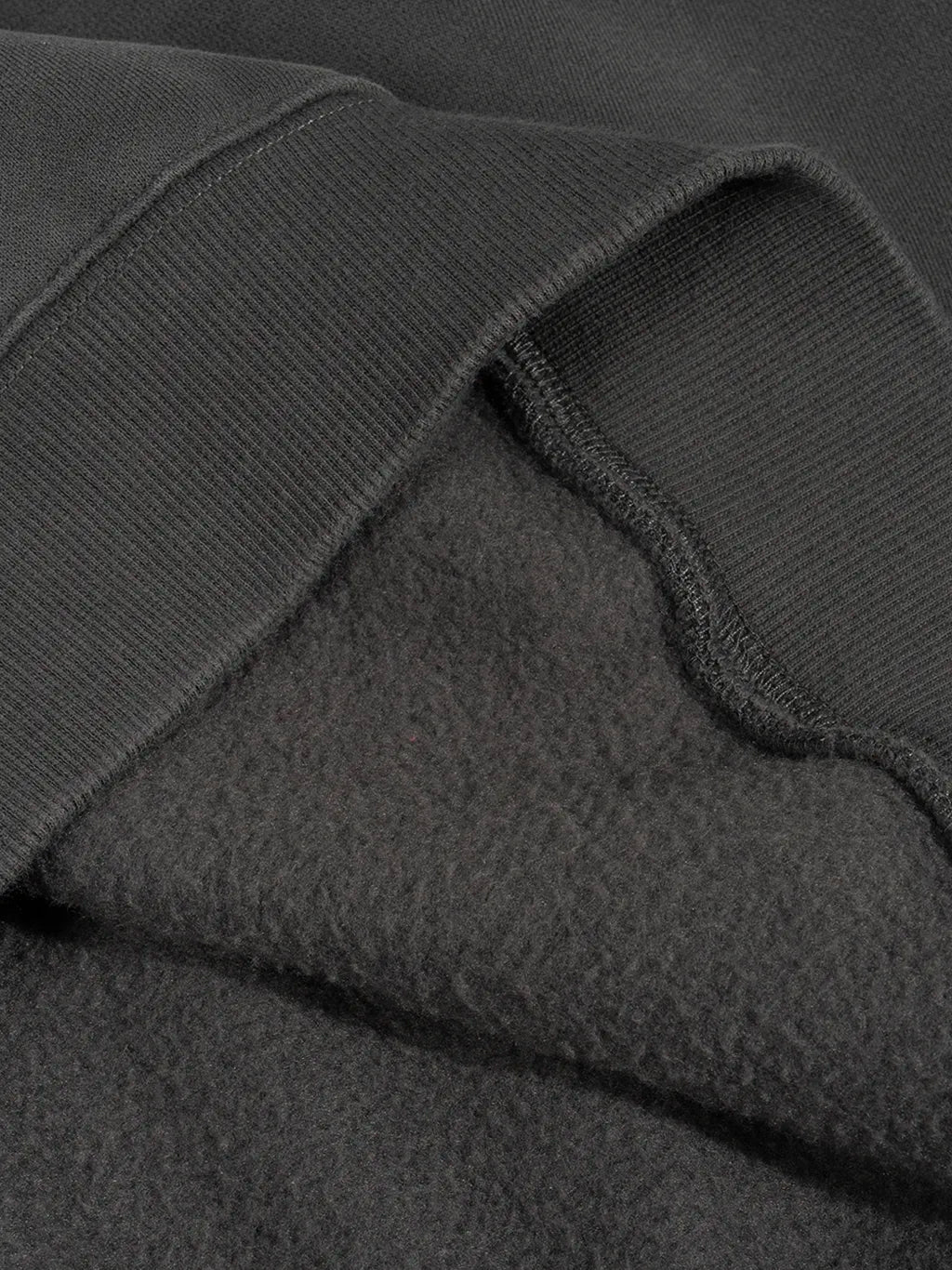 LUXURY TERMINAL - Frayed Sunfade Boxy Fleece Hoodie