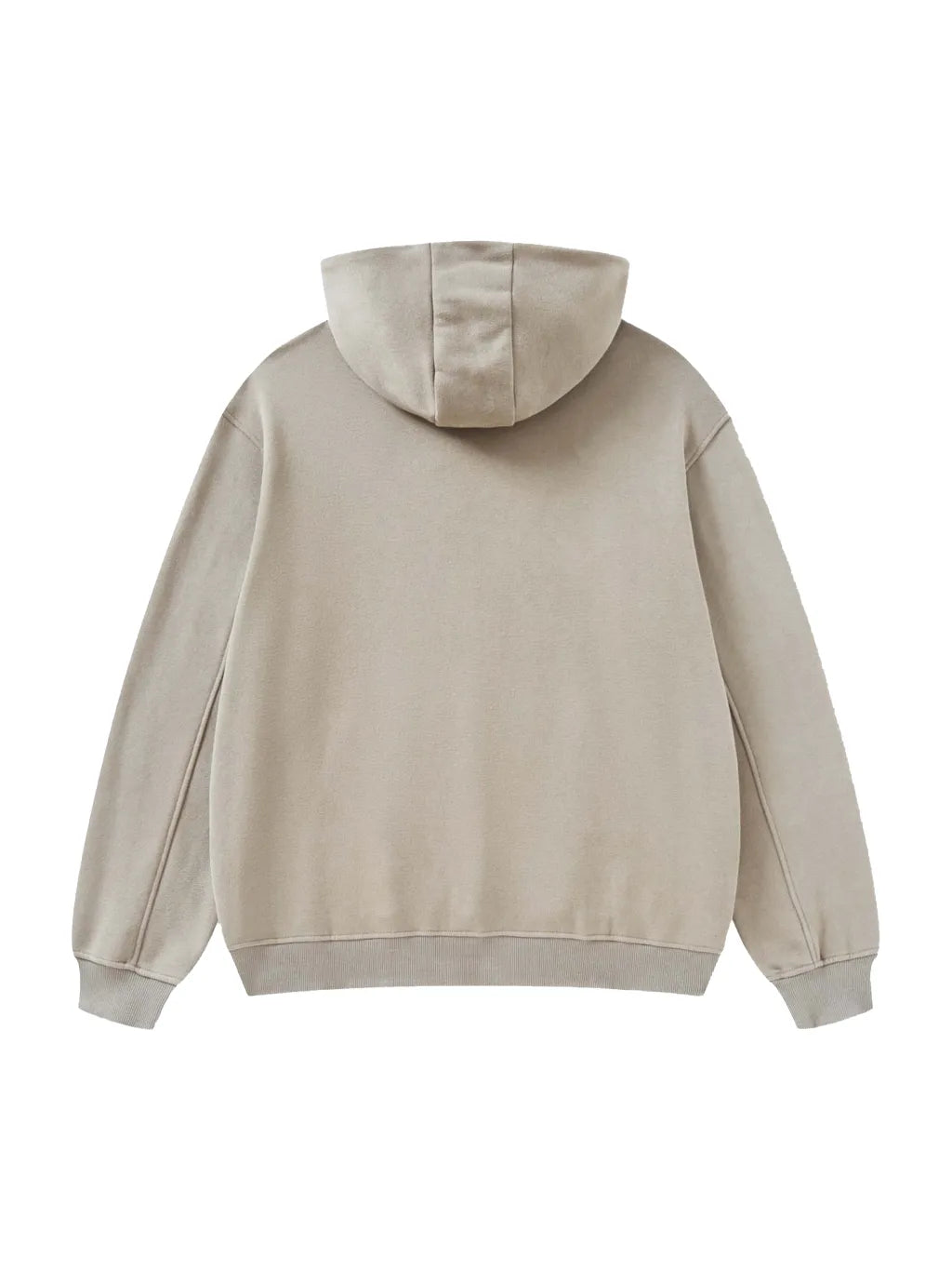 LUXURY TERMINAL - Fleeced High Neck Hoodie