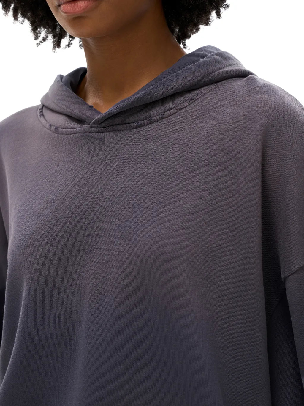 LUXURY TERMINAL - Sunfade Boxy Hoodie