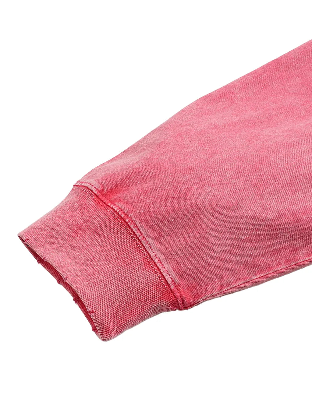 LUXURY TERMINAL - Snow Washed Frayed Edge T-Shirt