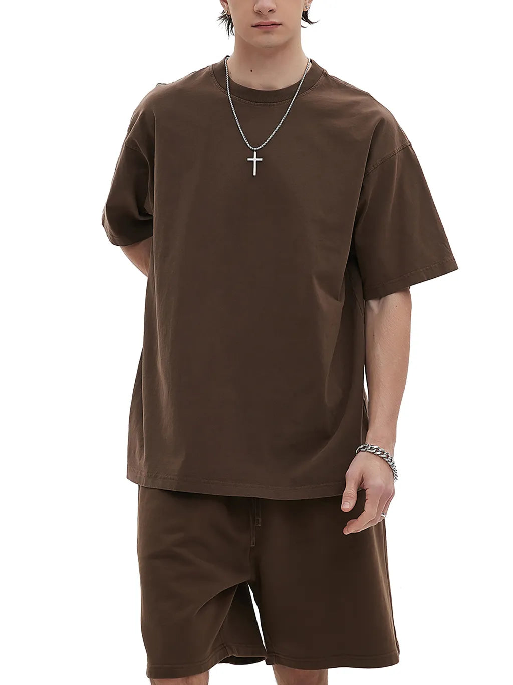 LUXURY TERMINAL - Enzyme Washed T-Shirt