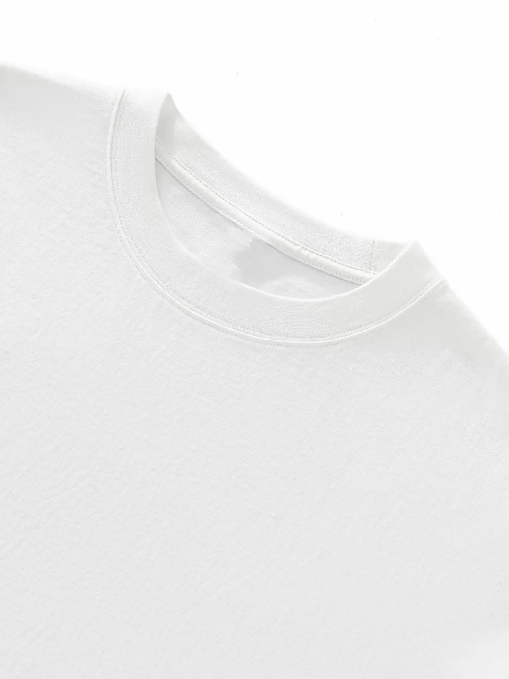 LUXURY TERMINAL - Layered Contrast Sleeve Cotton T-Shirt