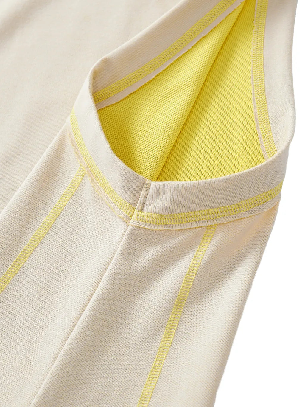 LUXURY TERMINAL - Contrast Panel Cooling Performance Tank Top