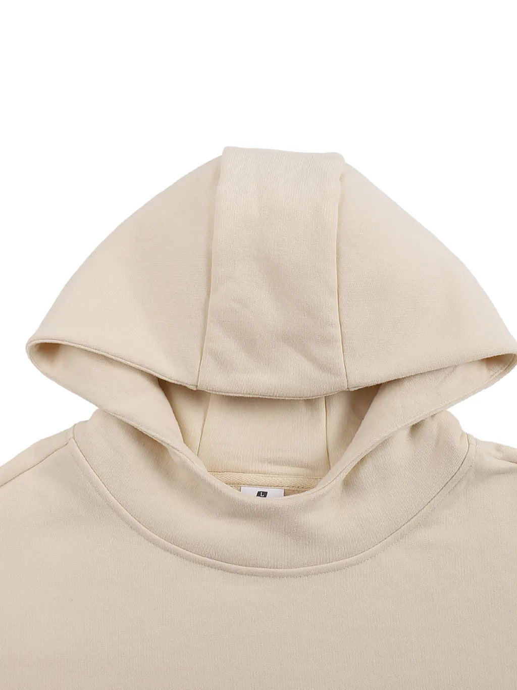 LUXURY TERMINAL - Fleeced High Neck Hoodie