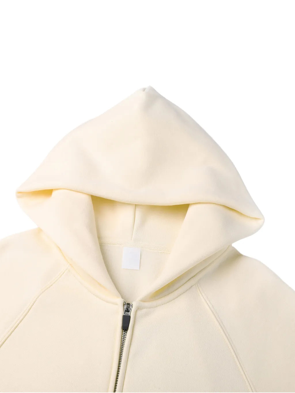 LUXURY TERMINAL - Essential Zip-up Fleece Hoodie