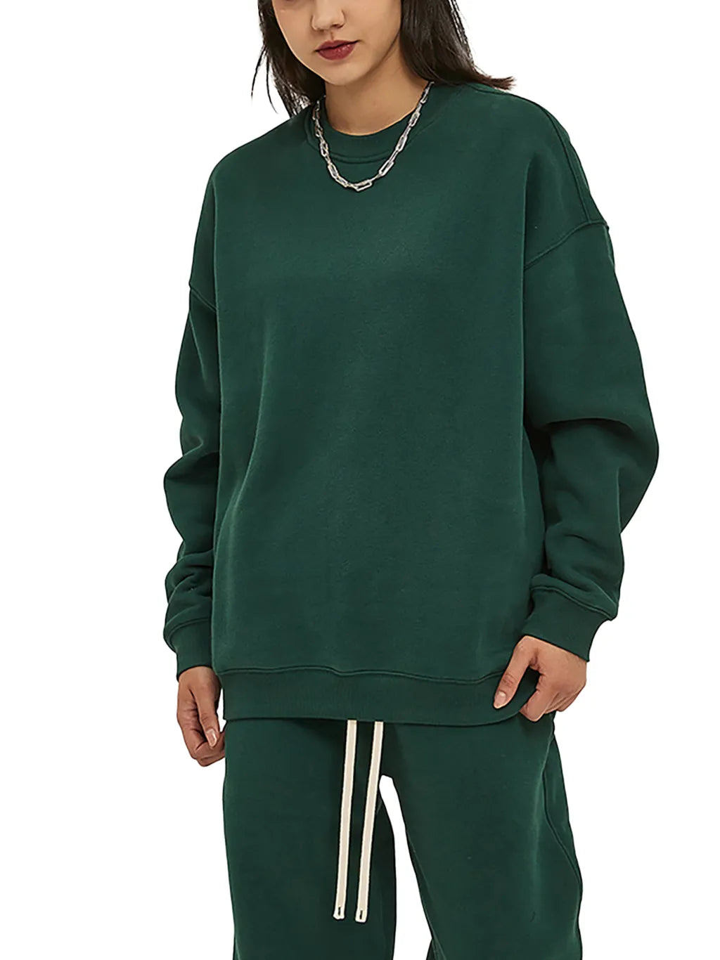 LUXURY TERMINAL - Fleeced Sweatshirt