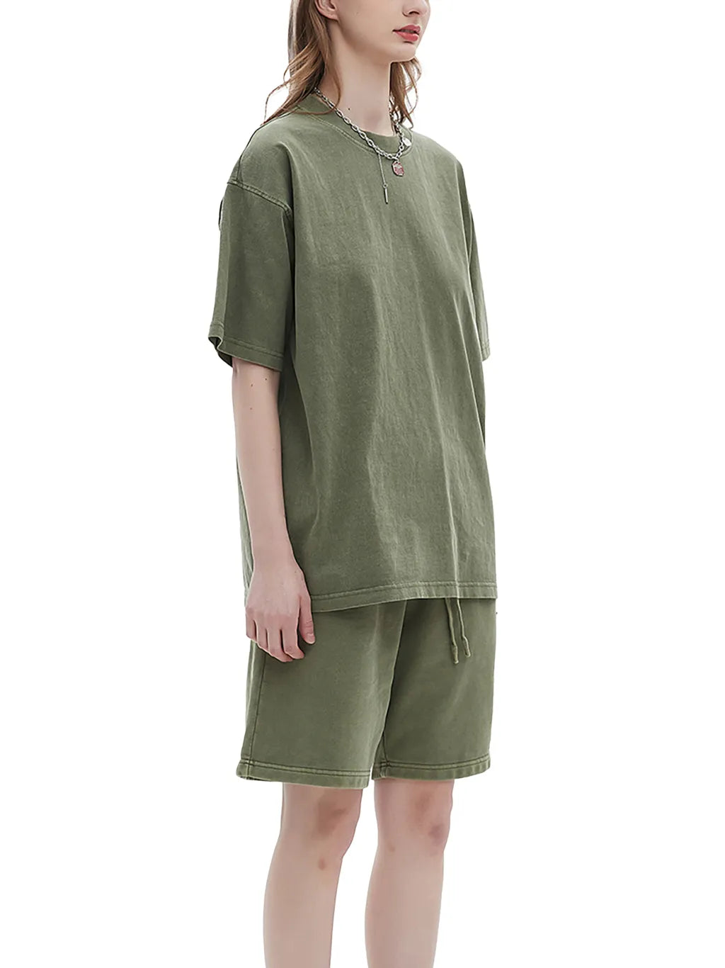 LUXURY TERMINAL - Enzyme Washed T-Shirt