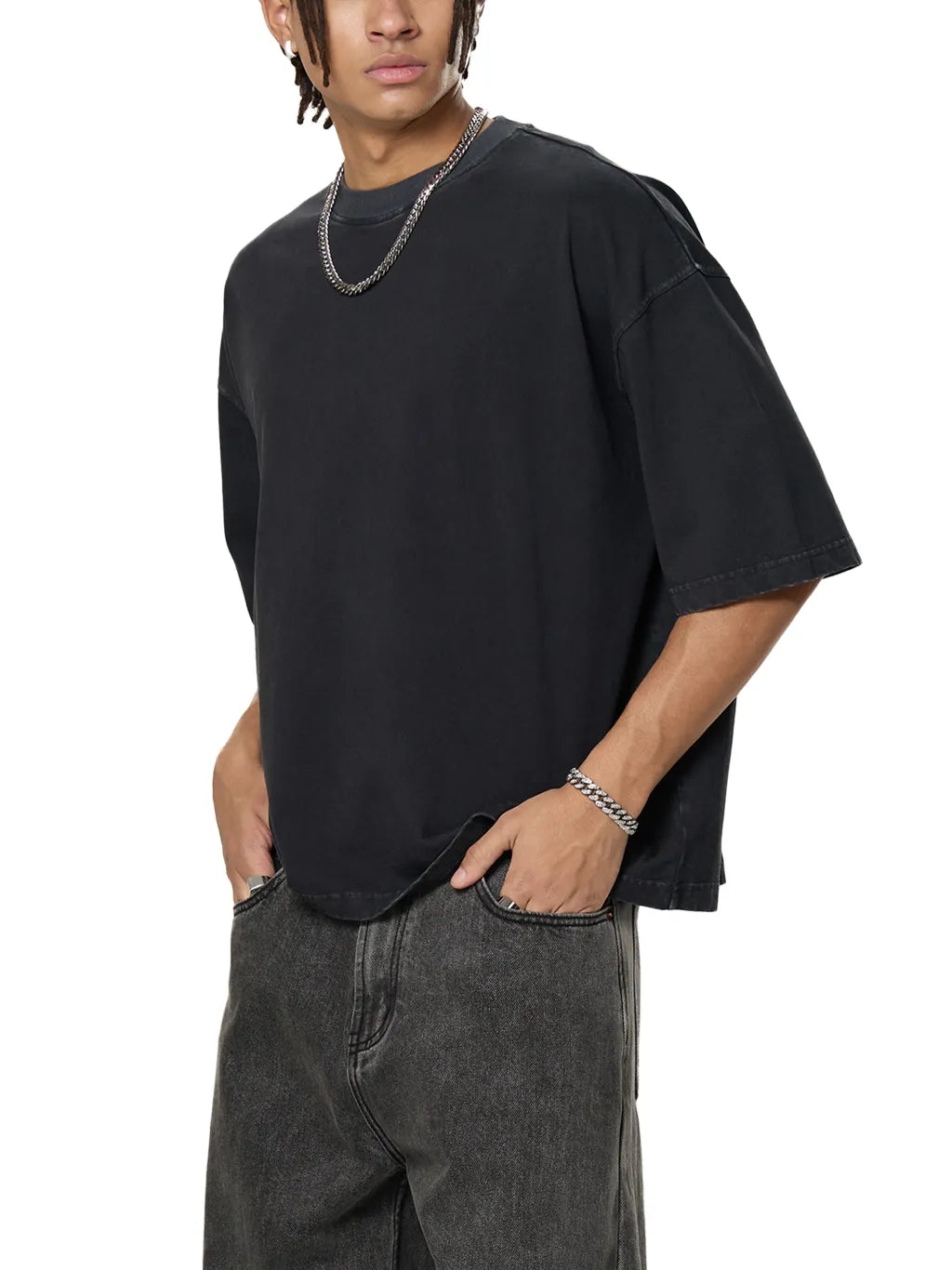 LUXURY TERMINAL - Vintage Washed Boxy T-Shirt