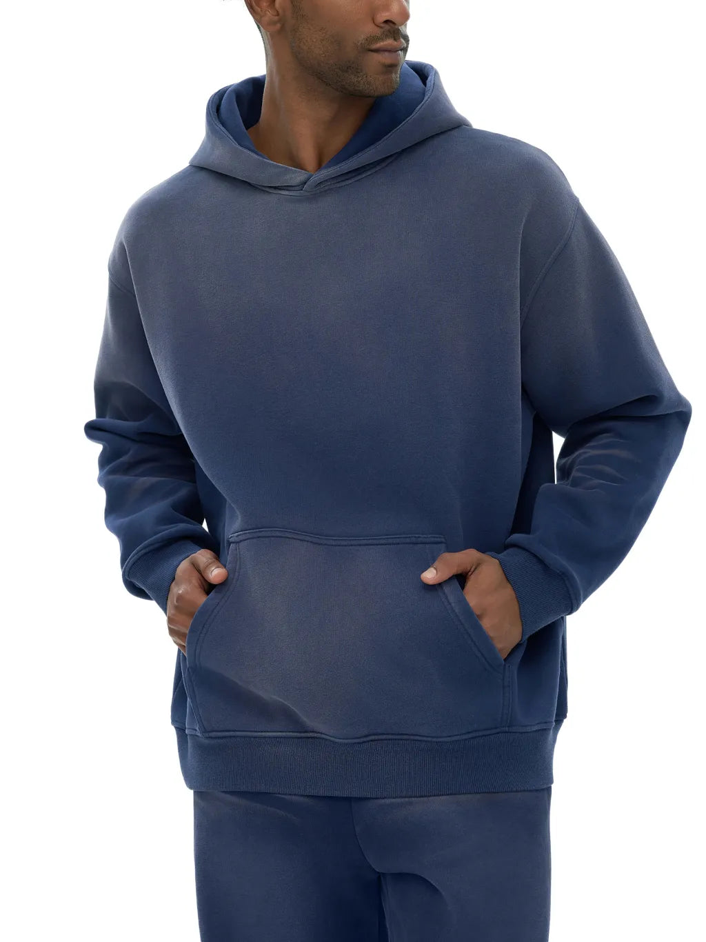 LUXURY TERMINAL - Sunfade Fleeced Hoodie