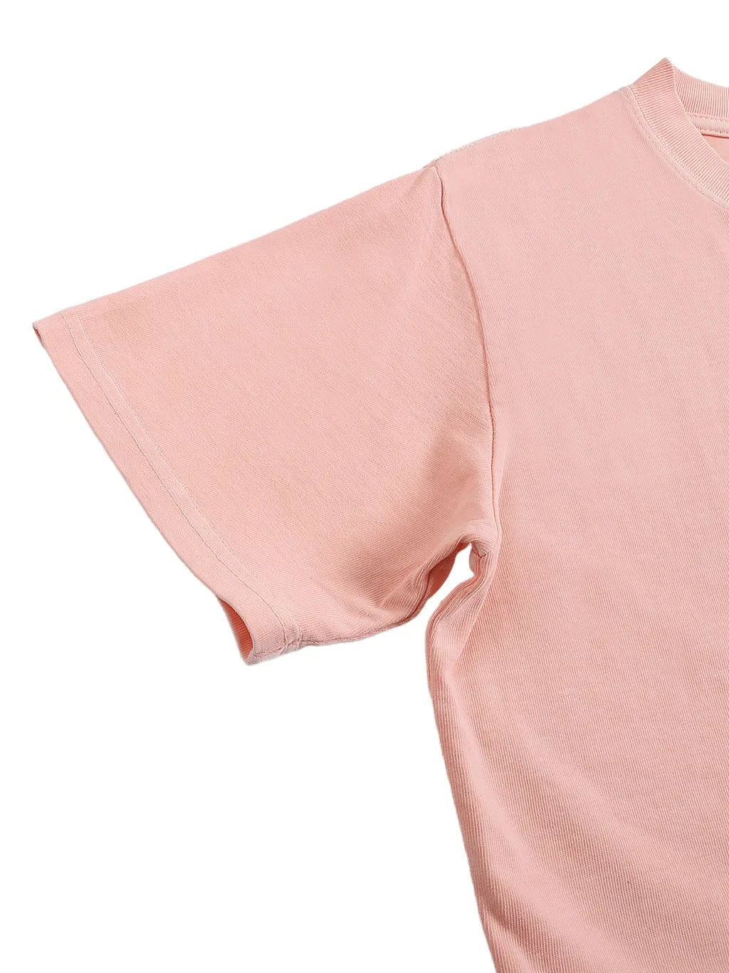 LUXURY TERMINAL - Snow Washed Crop Top