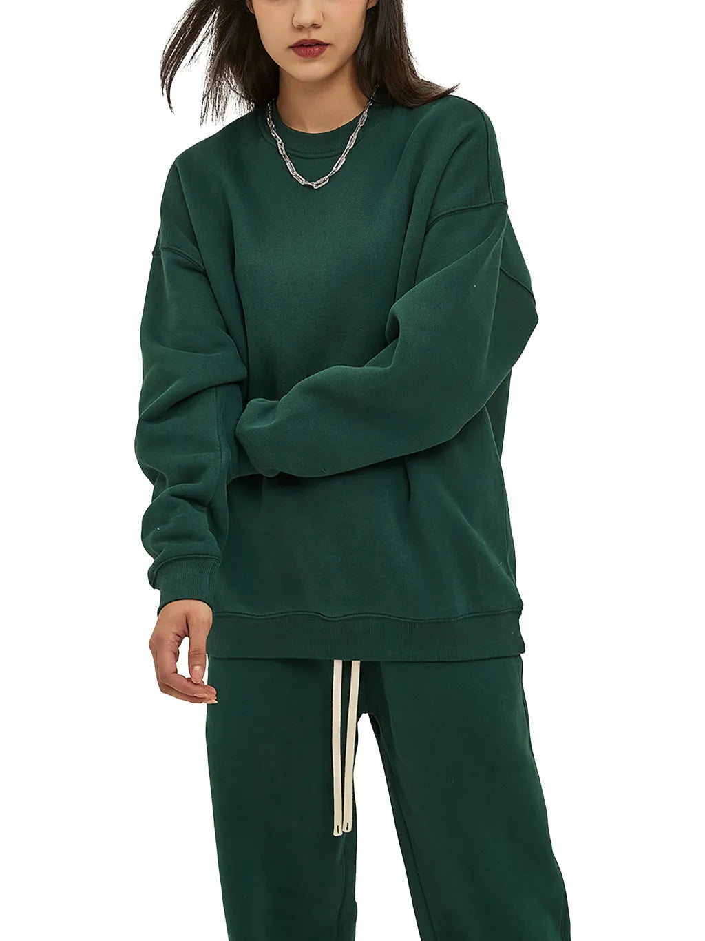 LUXURY TERMINAL - Fleeced Sweatshirt