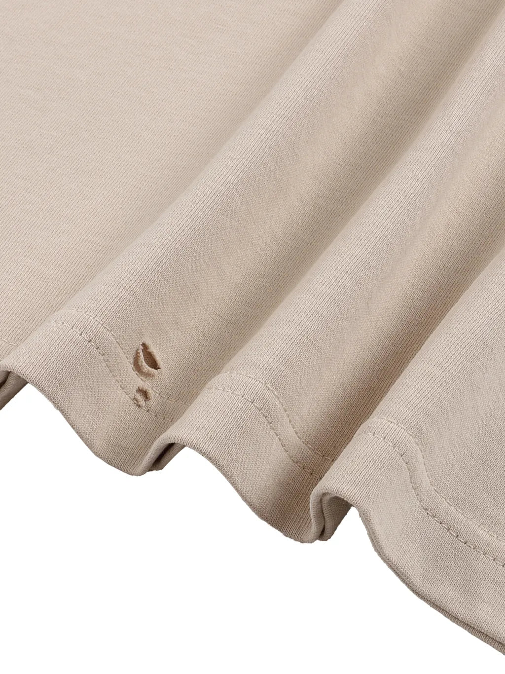 LUXURY TERMINAL - Classic Frayed Boxy Tee