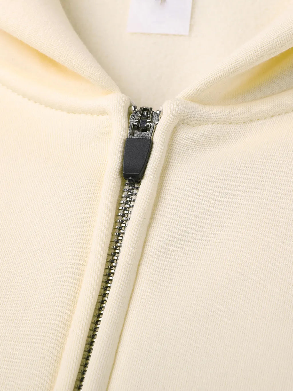 LUXURY TERMINAL - Essential Zip-up Fleece Hoodie