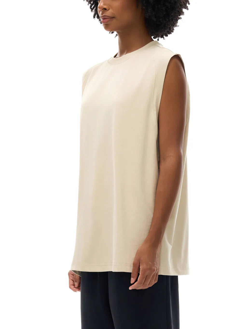 LUXURY TERMINAL - Sorona Quick-Dry Cooling Tank Top