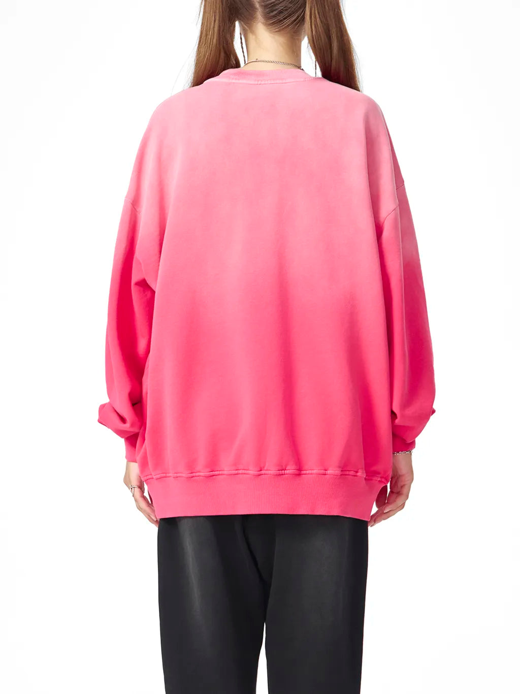 LUXURY TERMINAL - Sunfade Drop-Shoulder Cotton Sweatshirt