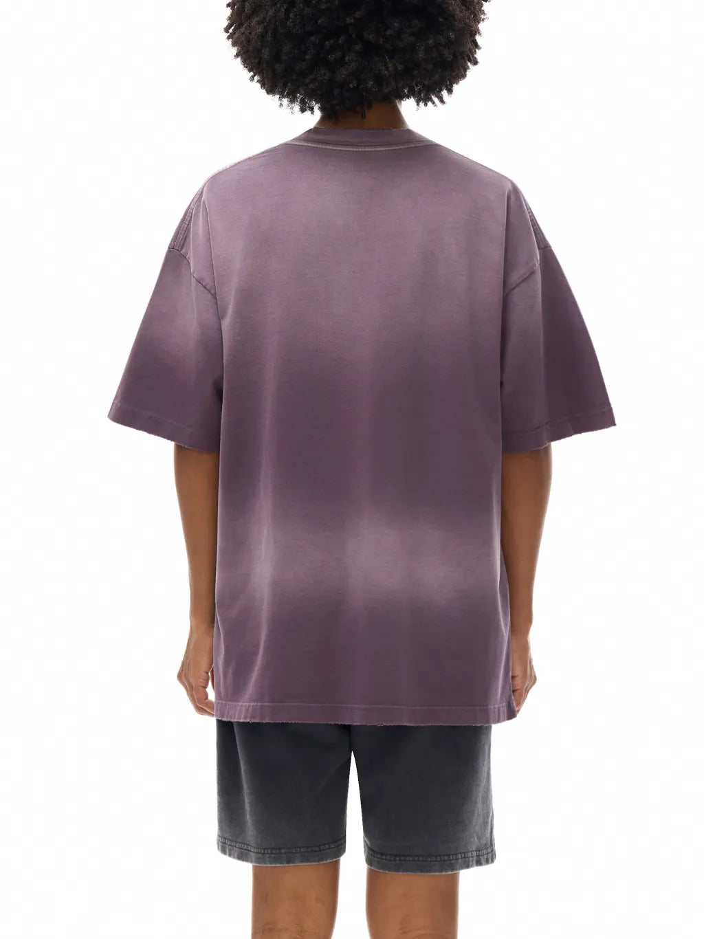 LUXURY TERMINAL - Sun Fade Hand-Frayed Cotton T-Shirt