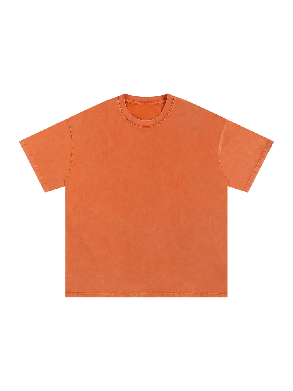 LUXURY TERMINAL - Snow Washed Oversized Cotton T-Shirt