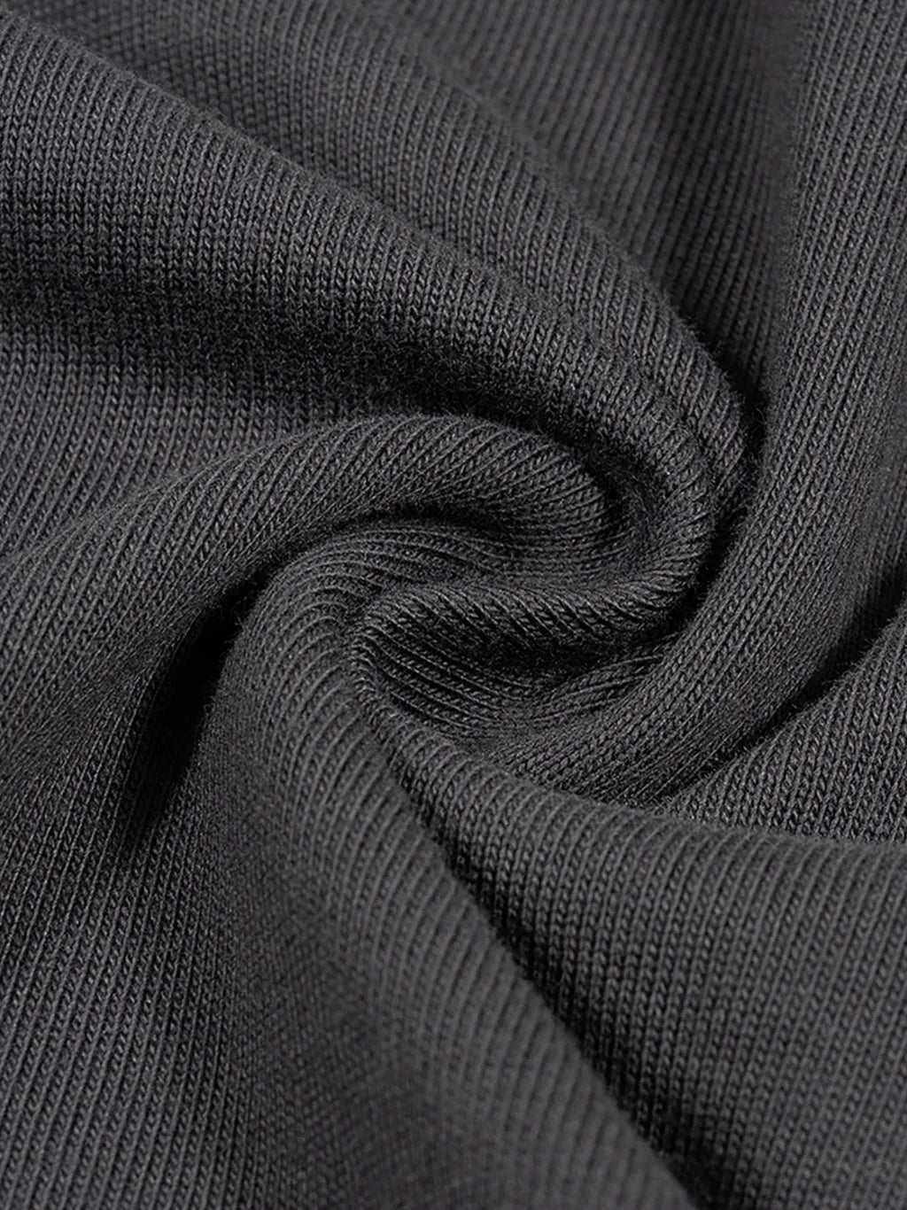LUXURY TERMINAL - Raw Edge Boxy Non-Shrink T-Shirt