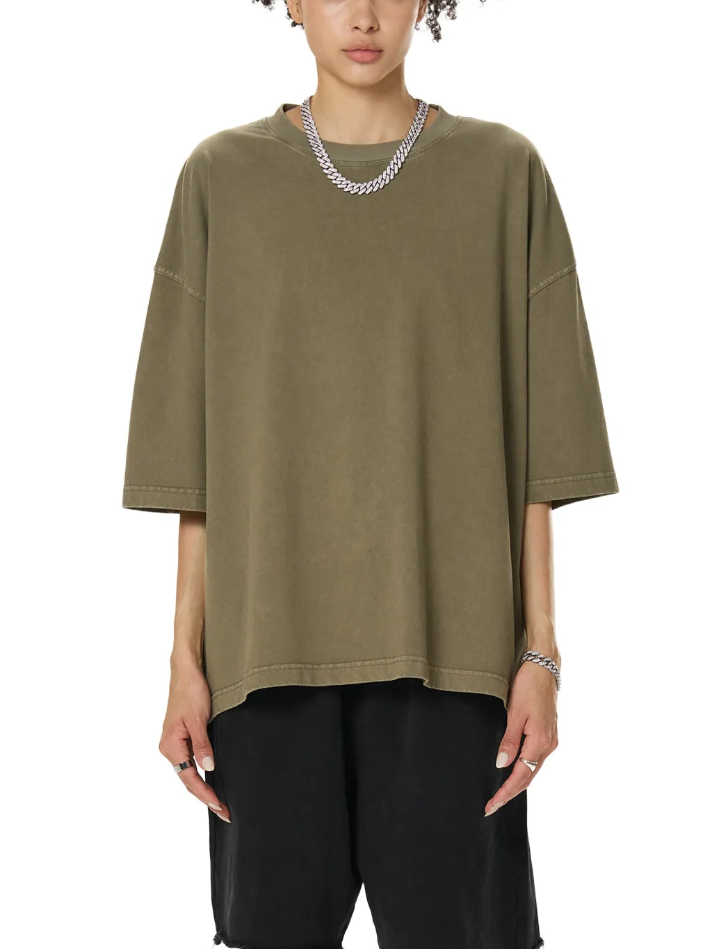 LUXURY TERMINAL - Vintage Washed Boxy T-Shirt