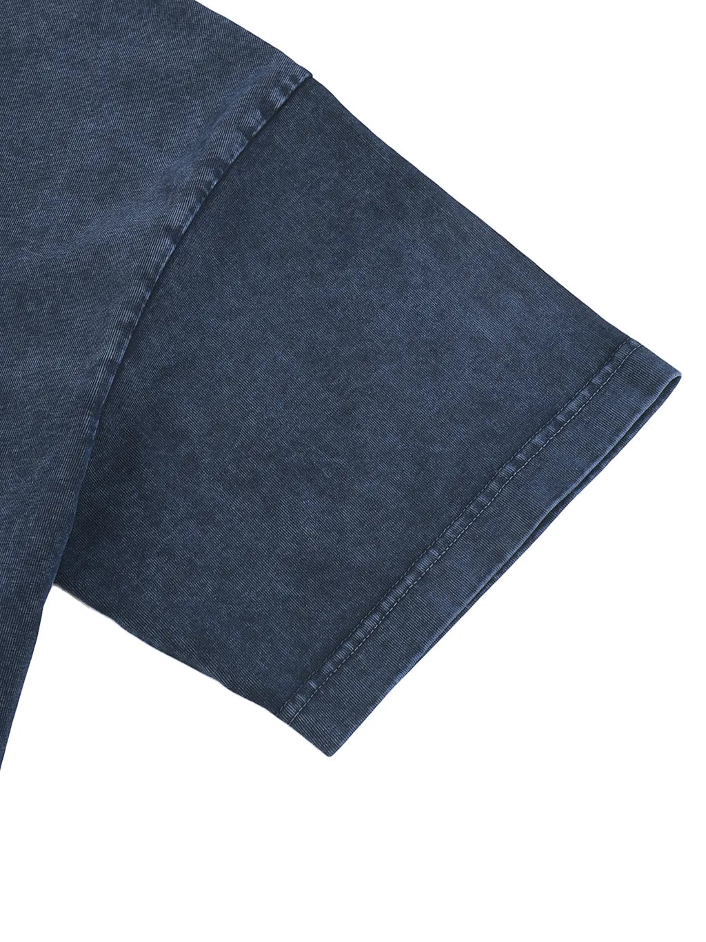 LUXURY TERMINAL - Heavyweight Snow-Washed Polo T-Shirt