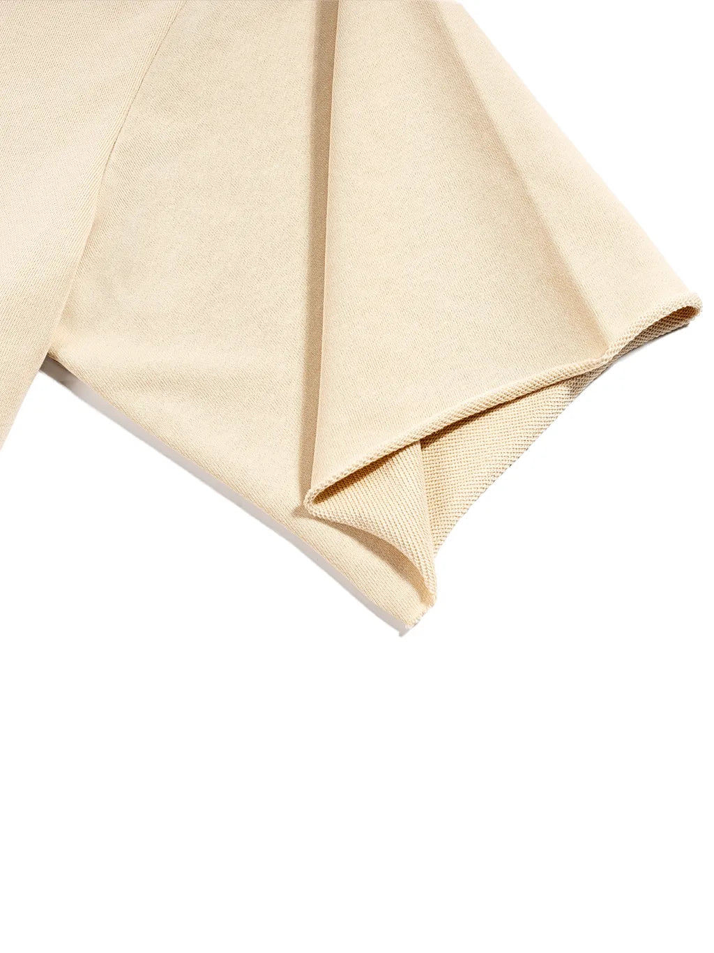 LUXURY TERMINAL - French Terry Raw Edge T-Shirt