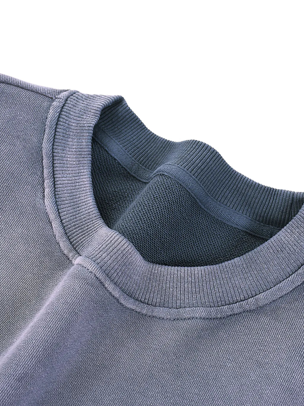 LUXURY TERMINAL - Sunfade Drop-Shoulder Cotton Sweatshirt