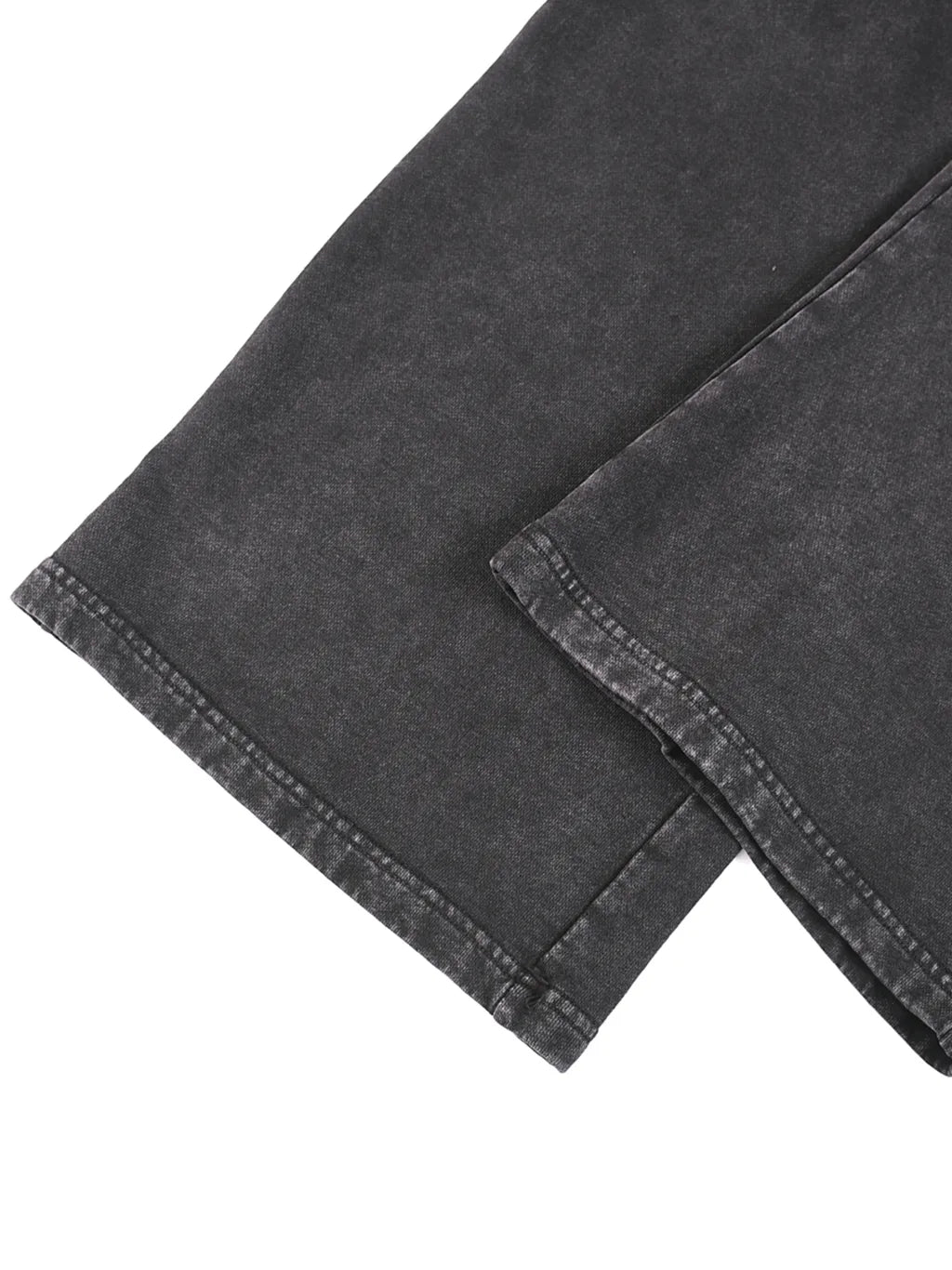 LUXURY TERMINAL - Snow Washed Straight Leg Pants