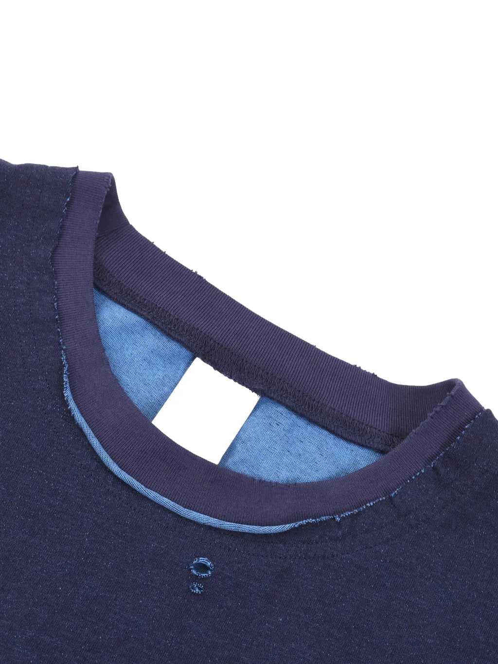 LUXURY TERMINAL - Hand-frayed Reversible T-shirt
