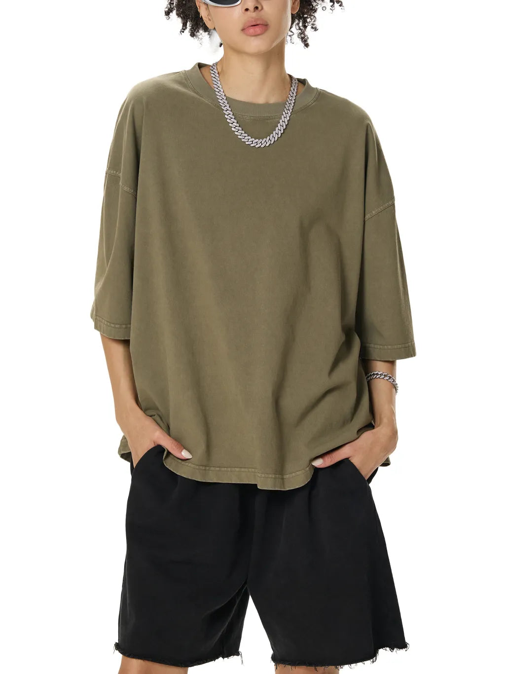 LUXURY TERMINAL - Vintage Washed Boxy T-Shirt
