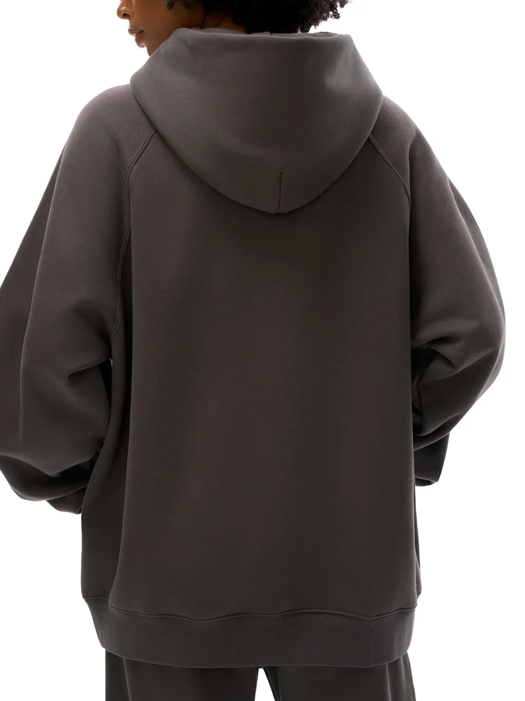 LUXURY TERMINAL - Essential Raglan Sleeve Fleece Hoodie