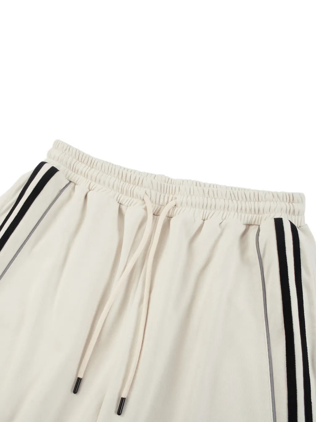 LUXURY TERMINAL - Reflection Striped Straight-Leg Sweatpants