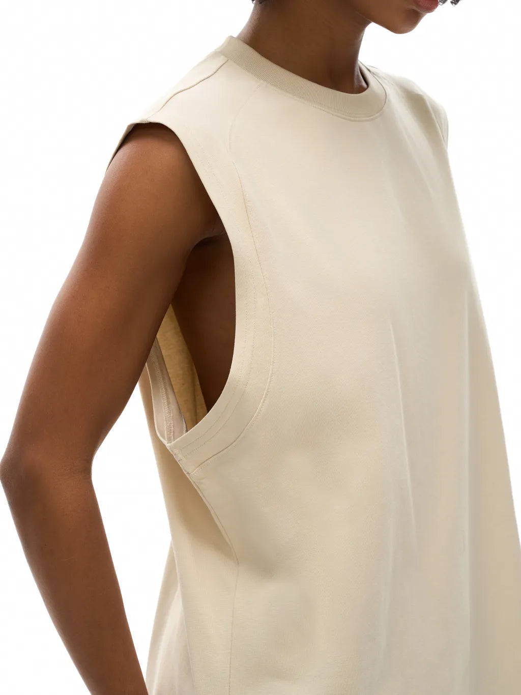 LUXURY TERMINAL - Sorona Quick-Dry Cooling Tank Top