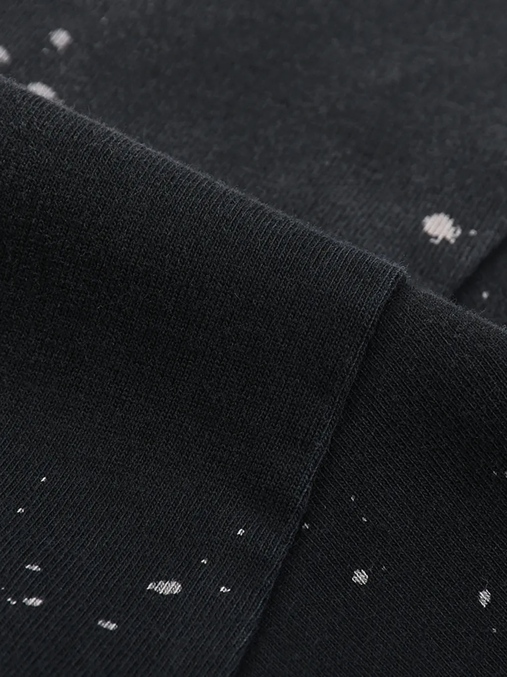 LUXURY TERMINAL -Hand-Frayed Sunfade Paint Splatter T-Shirt