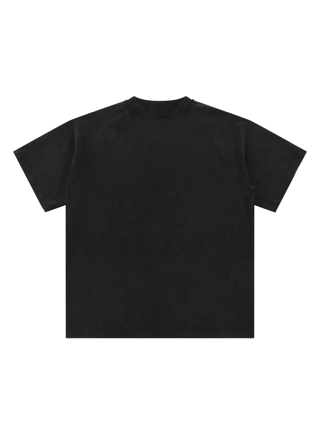 LUXURY TERMINAL - Vintage Washed Raglan Cotton T-Shirt