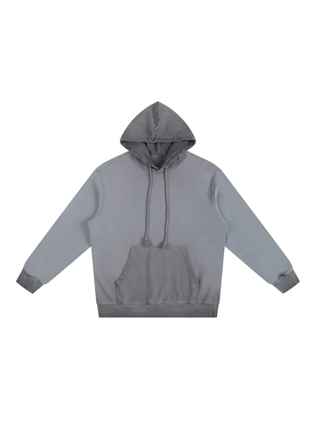 LUXURY TERMINAL - Ombre Stone Washed Colorpointed Hoodie