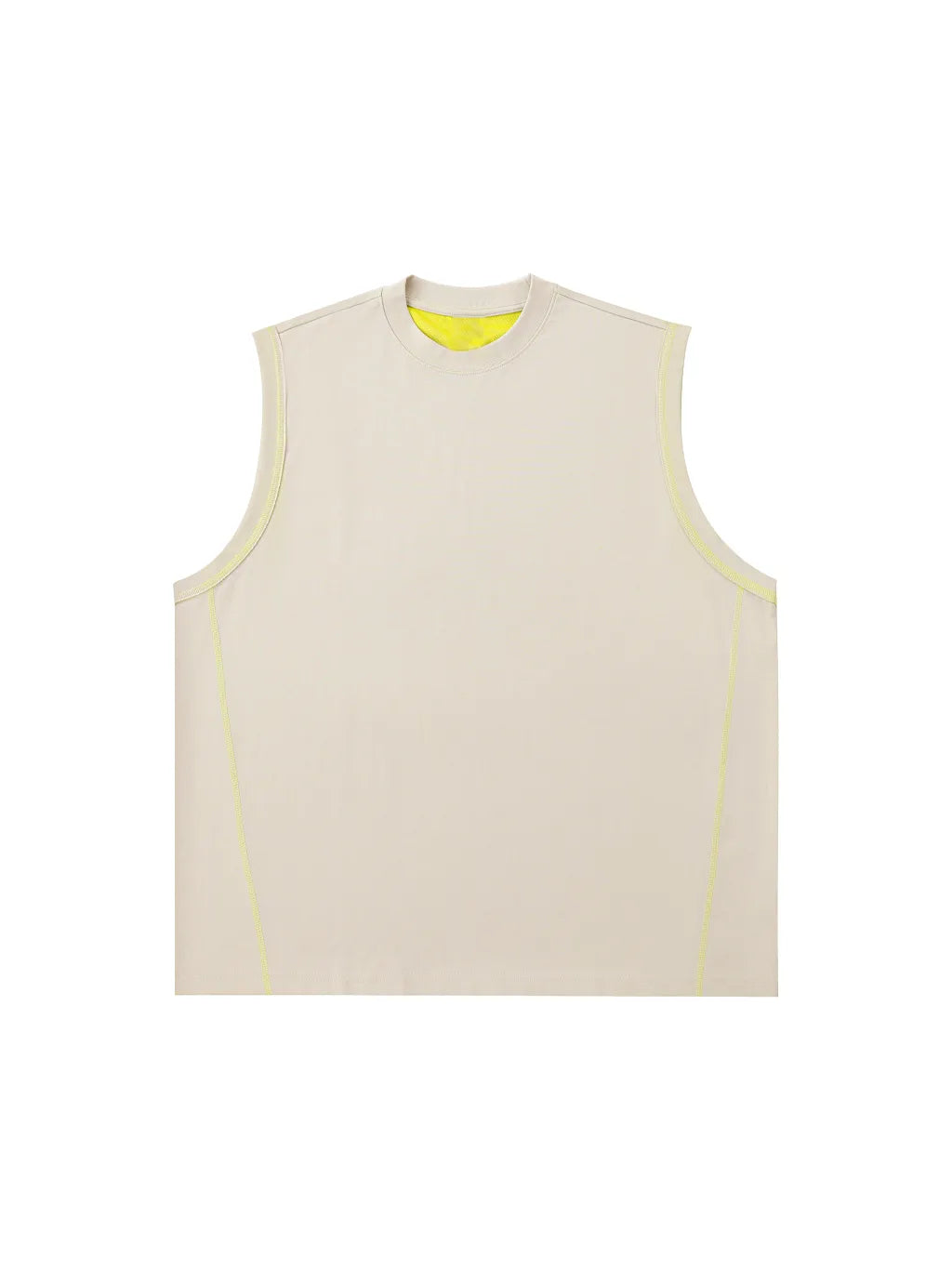 LUXURY TERMINAL - Contrast Panel Cooling Performance Tank Top