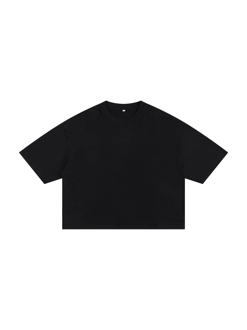 LUXURY TERMINAL - Classic Frayed Boxy Tee